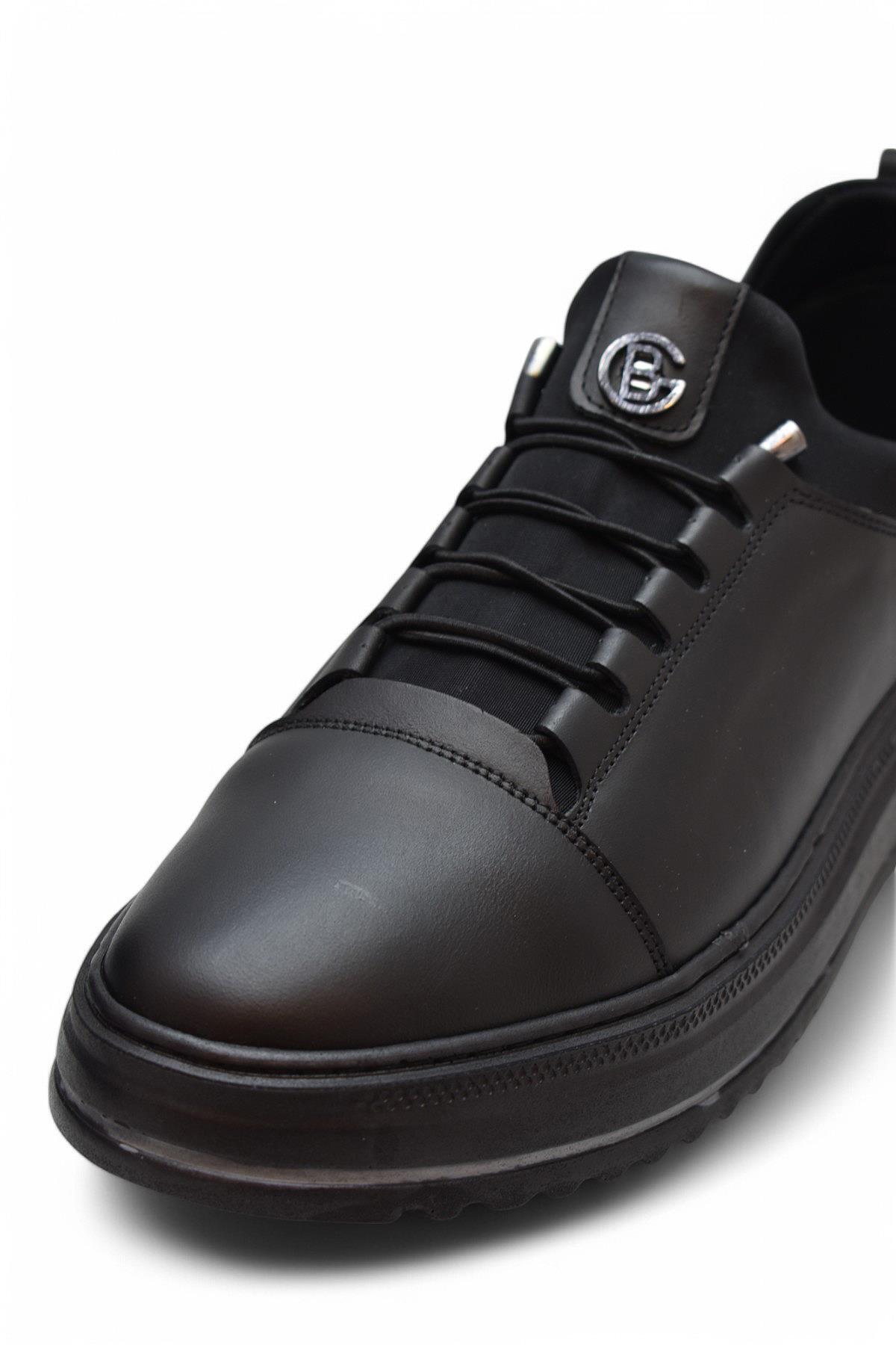 ISPARTALILAR  TAB885 Ortopedik Taban Hakiki Deri Erkek Ayakkabı Günlük Casual Erkek Ayakkabı - Görsel 5