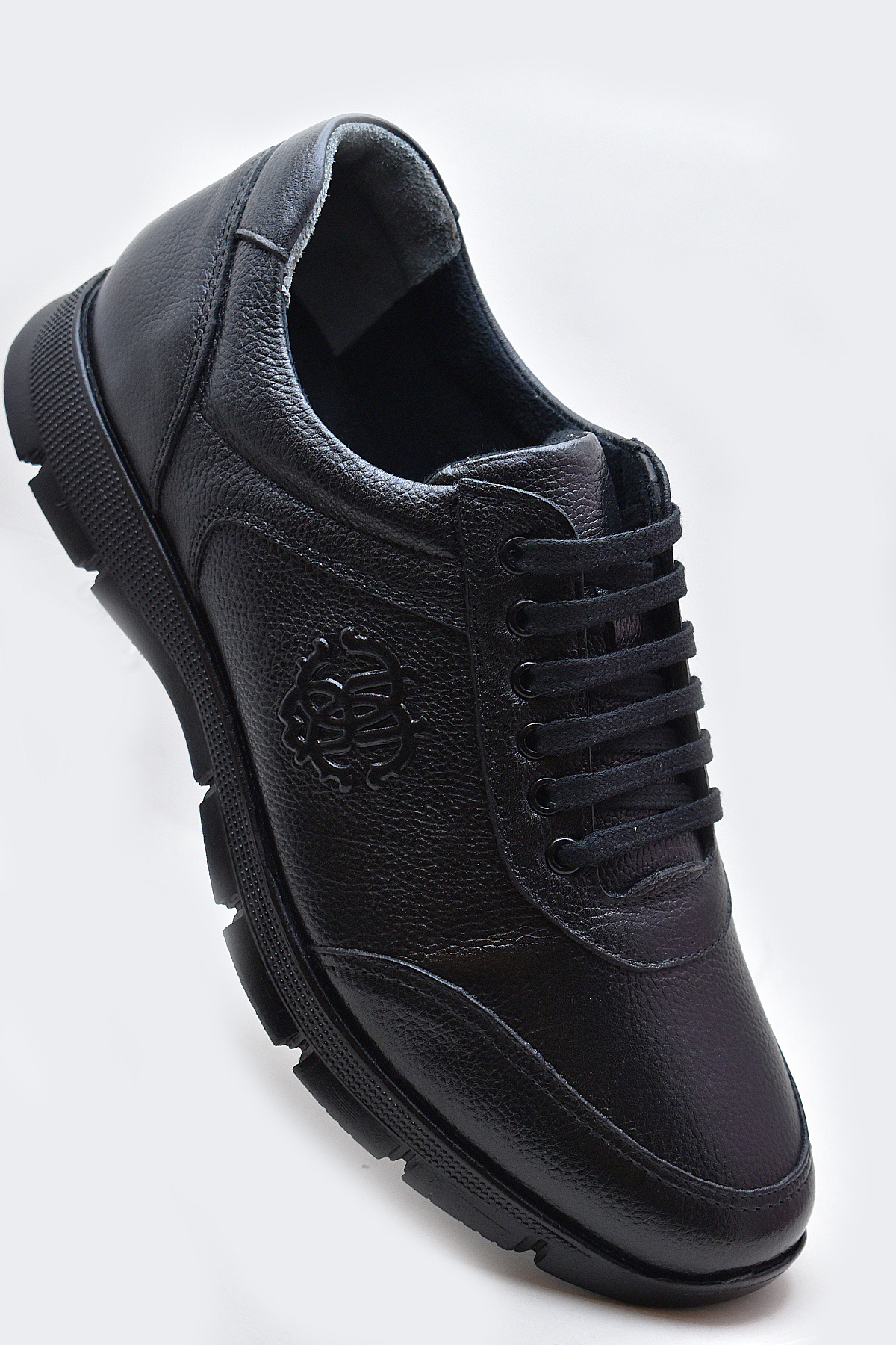 ISPARTALILAR  TAB405 Tam Ortopedik Kauçuk Kaymaz Taban Hakiki Deri Kışlık Erkek Ayakkabı - Görsel 3