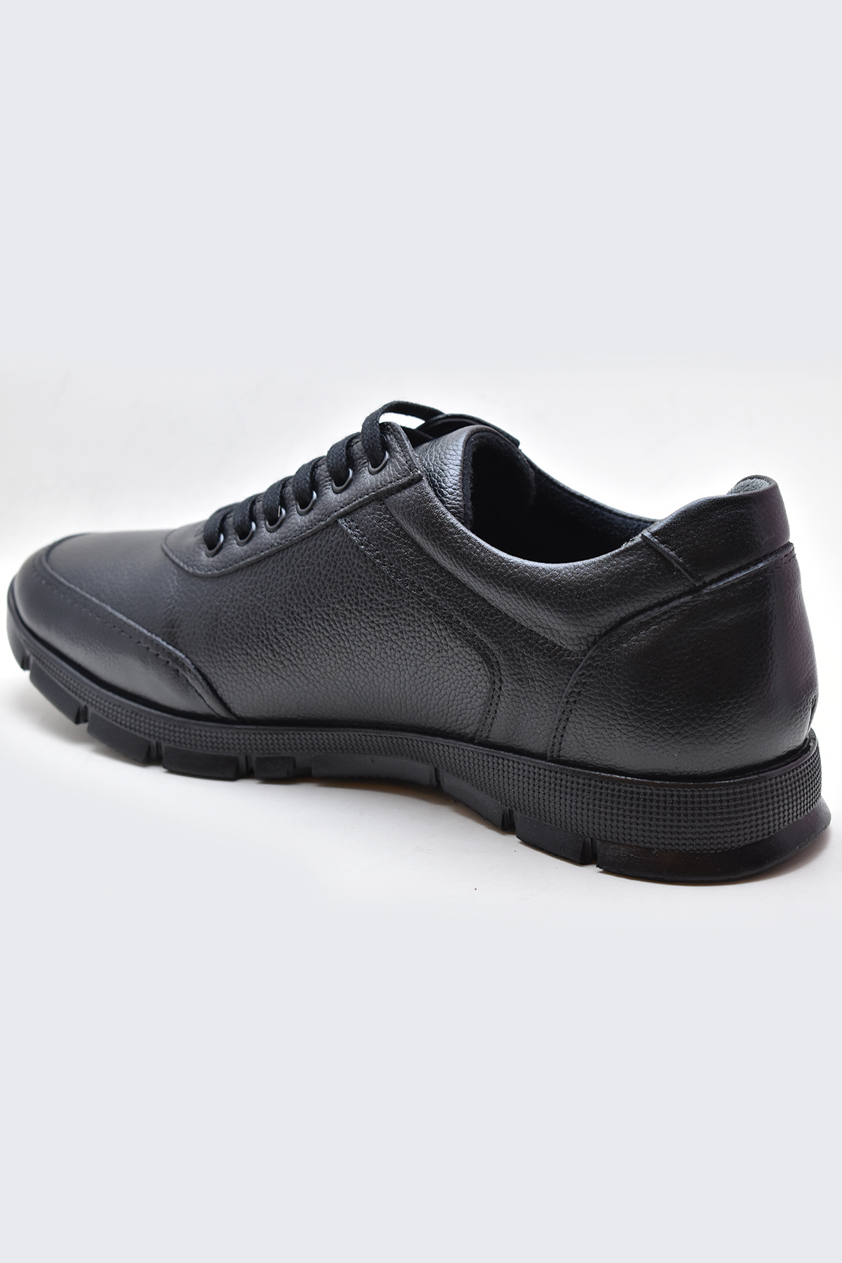 ISPARTALILAR  TAB405 Tam Ortopedik Kauçuk Kaymaz Taban Hakiki Deri Kışlık Erkek Ayakkabı - Görsel 6