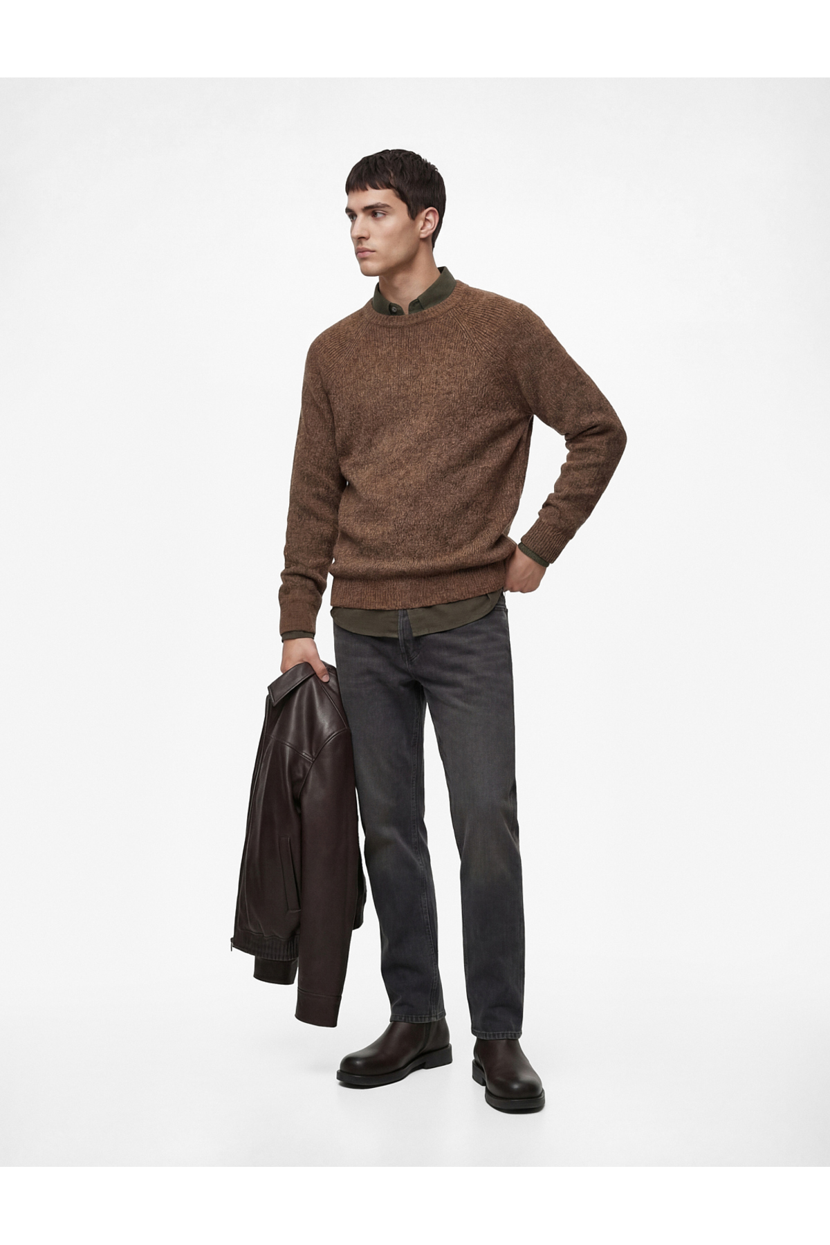 پلیور و بافتمردانهKotonقهوه ای پلیور و بافتمردانهKotonقهوه ای
