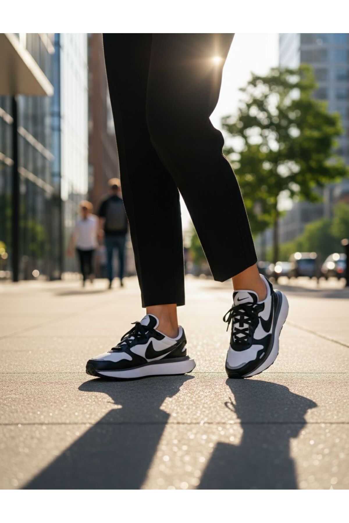 Nike PHOENIX VAFLA KOŽA 'PANDA' FQ8721-102-SPORTXOUTLET