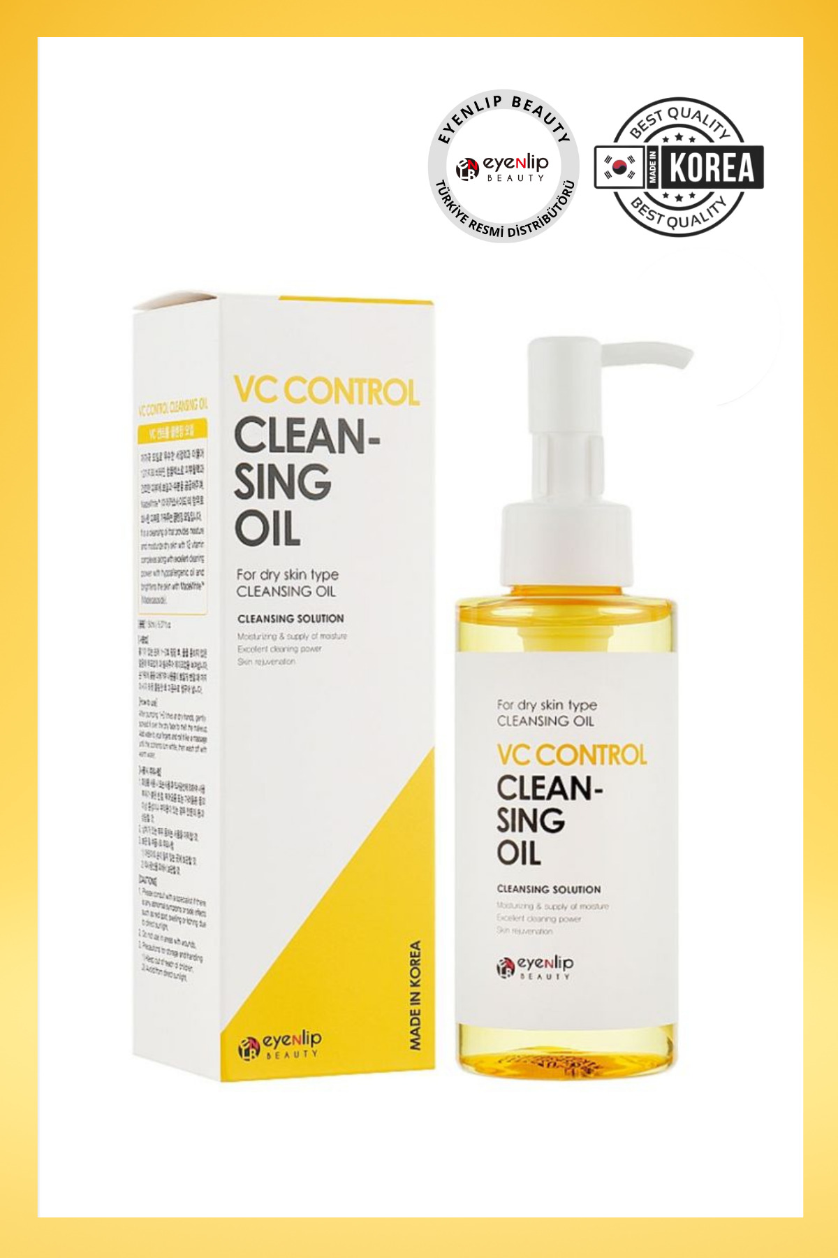 C Vitamini İçeren Arındırıcı Yüz Temizleme Yağı 150 ml — 10119 — تصویر 3 از 8