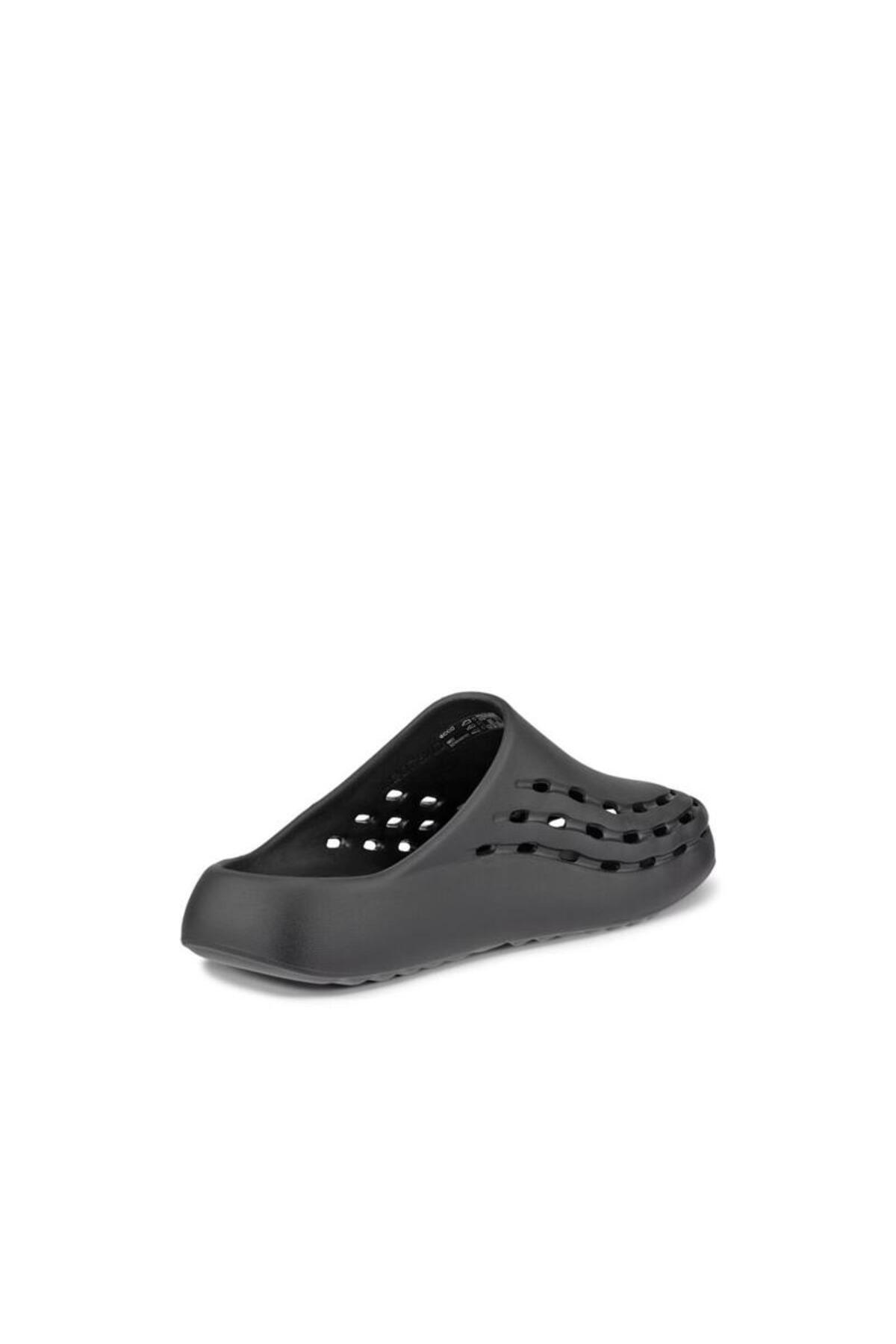 Ecco Cozmo Slide Erkek Siyah Tekstil Terlik görsel 2