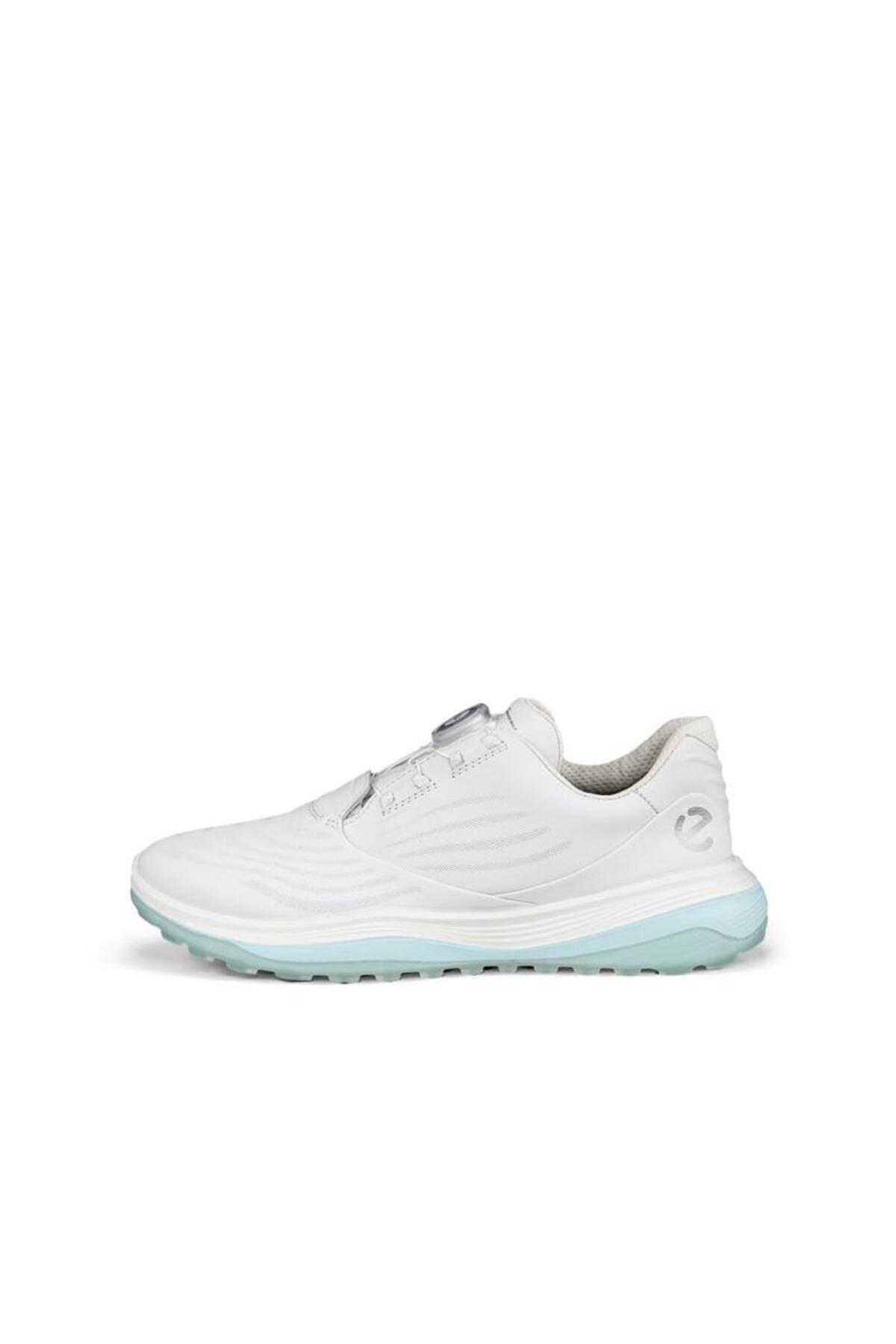 اکو کفش کتانی ضد آب زنانه گلف LT1 چرم سفید