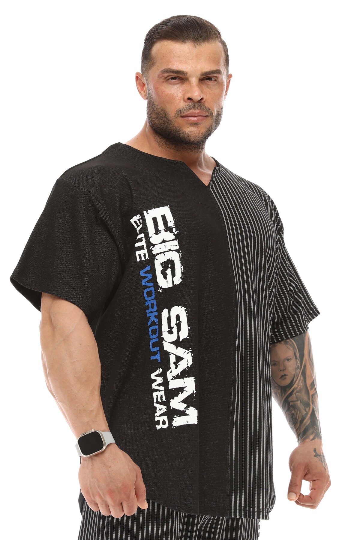 Big Sam Oversize Bodybuilding Rag Top T-shirt 3247 - Fiyatı, Yorumları