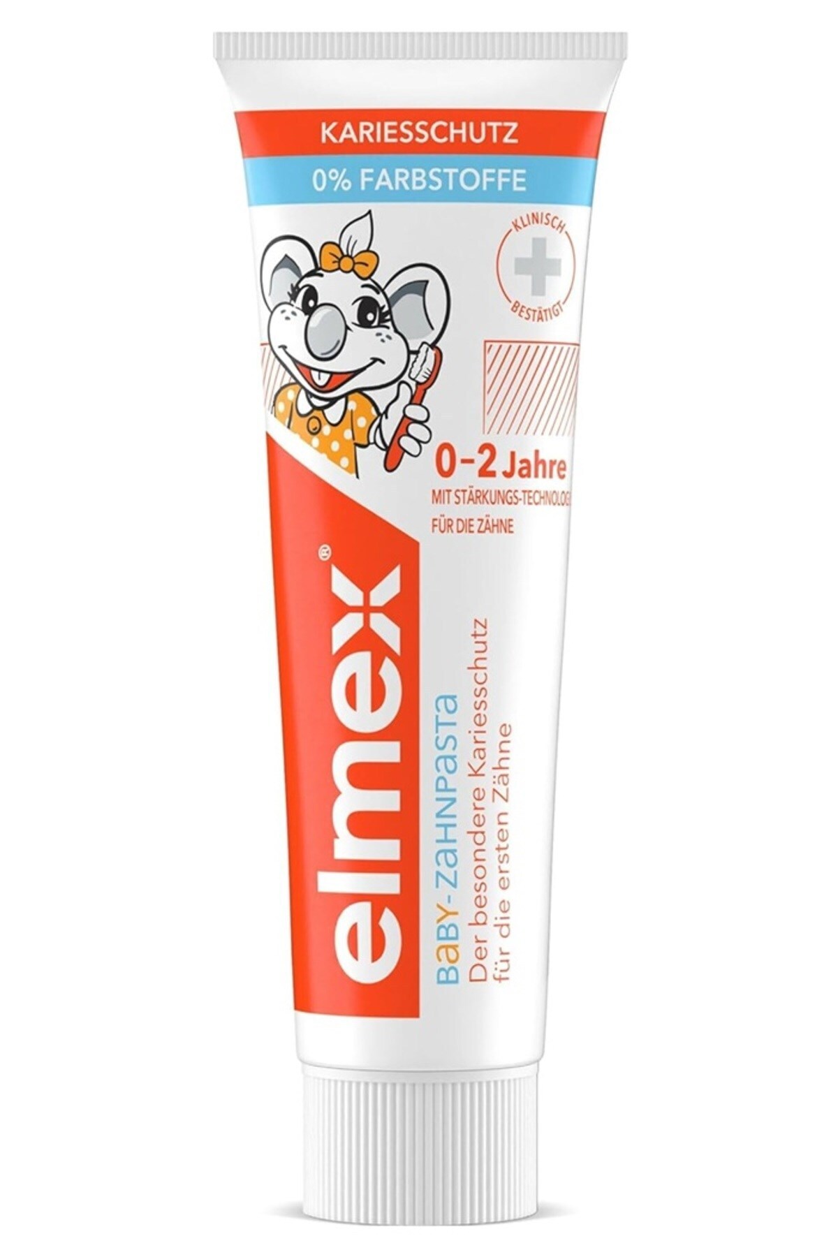 Elmex Baby, Bebek Diş Macunu 0-2 Yaş Aminfluorid 50 ml (İlk Dişler İçin Çürüğe Karşı Koruma)