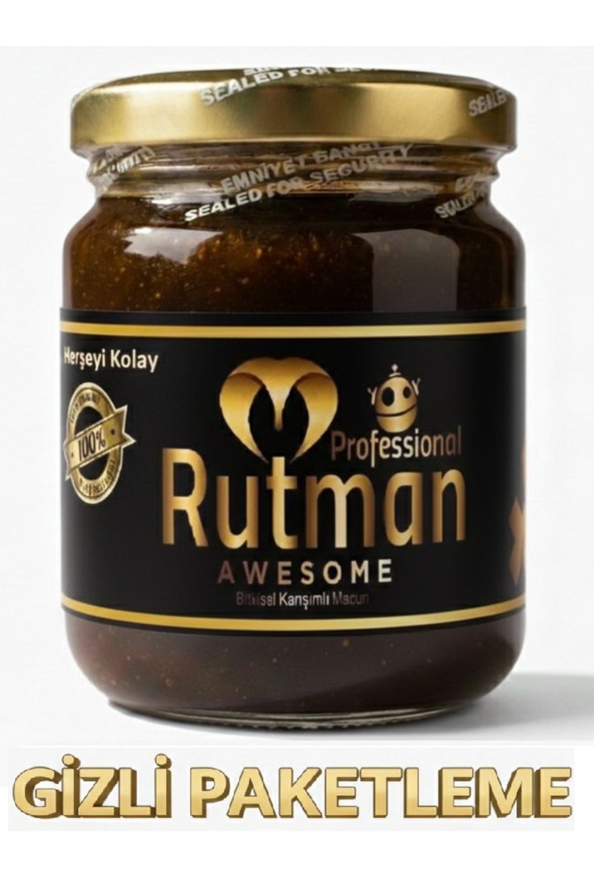 Herşeyi Kolay Rutman Bitkisel Çakşır Otlu Macunu 240gr Ginseng Tongkat Ali, Tribulus Kuvvetli Macun — happymen472