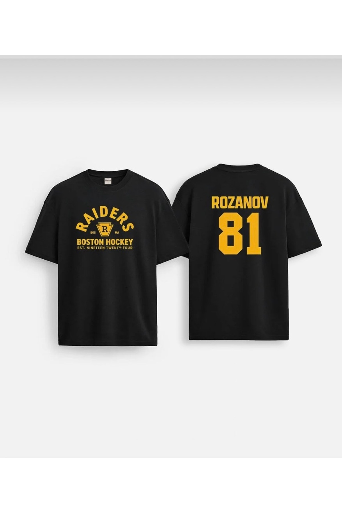 nathia outdoors UNİSEX OVERSİZE HOCKEY BASKILI T-SHİRT