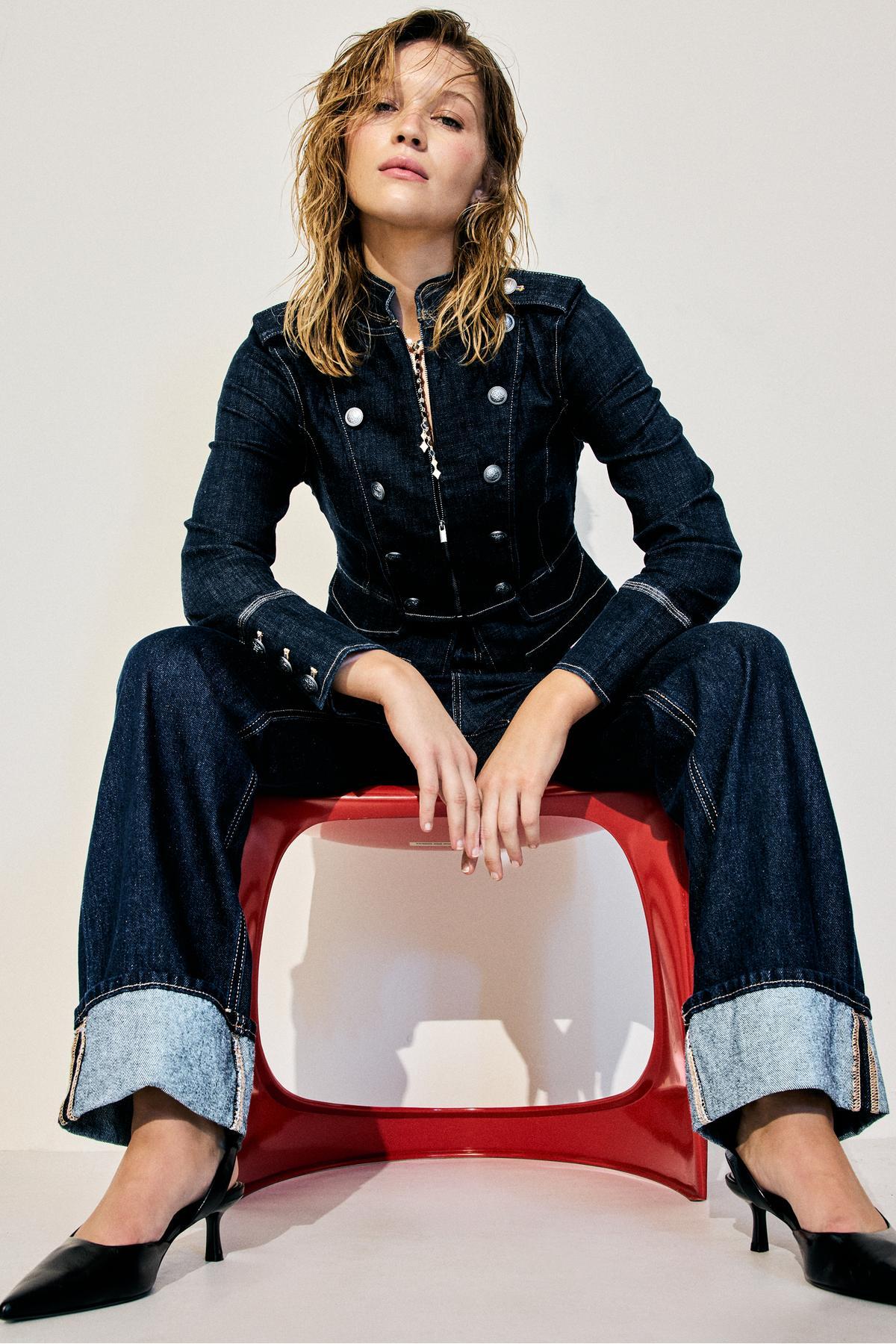 Stradivarius  D92 straight geniş paça - Görsel 2