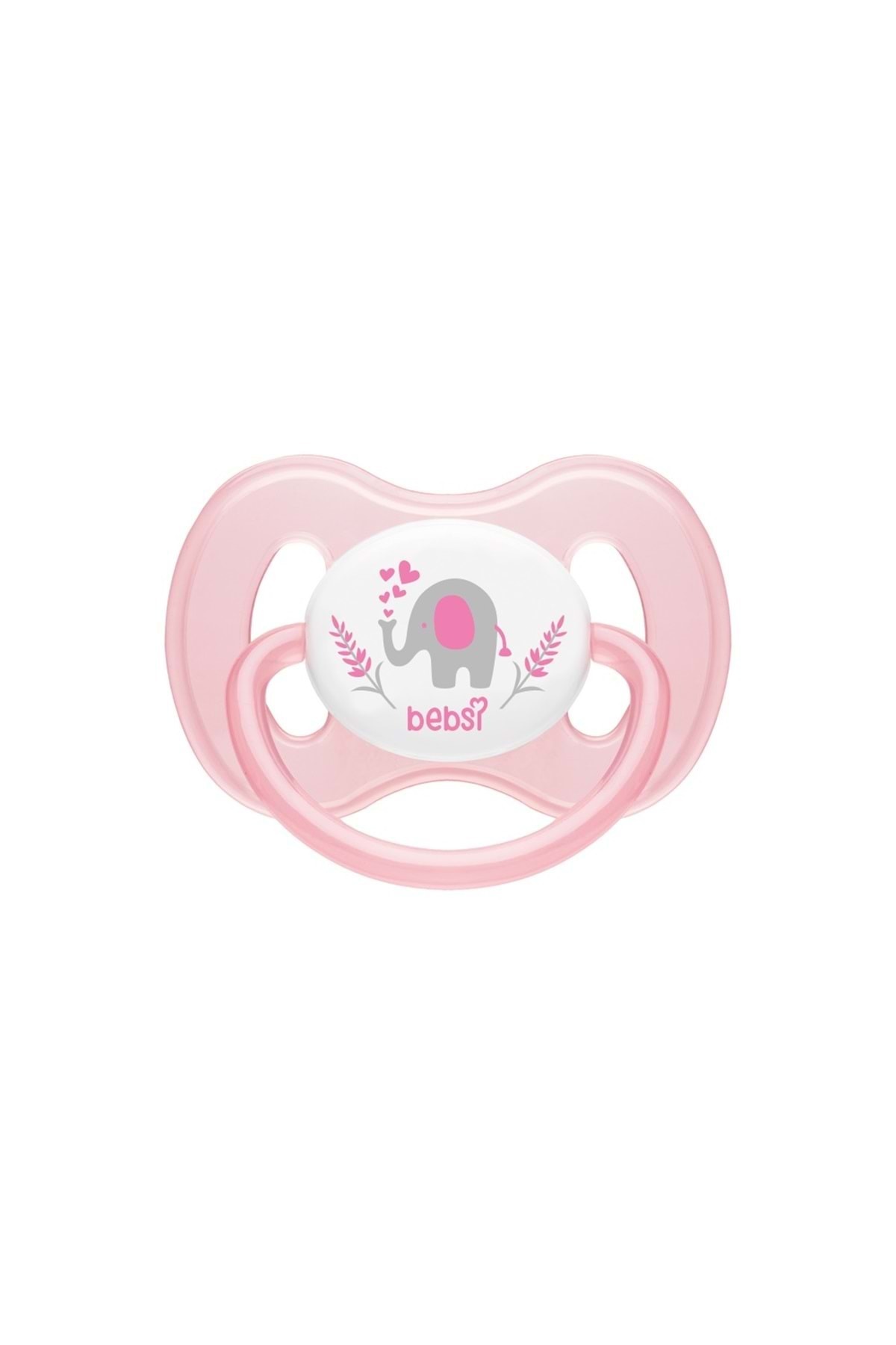 Bebsi Emzik Ortodontik Damaklı Kelebek No:1 Pembe-Yeşil (2 Li PK) Fırsat Pk fotoğrafı 2 (önizleme)