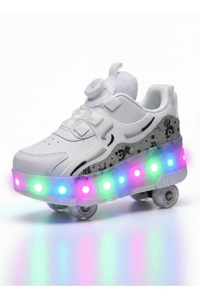 ROCKY PATENLİ IŞIKLI SPOR AYAKKABISI & TEKERLEKLİ SNEAKERS