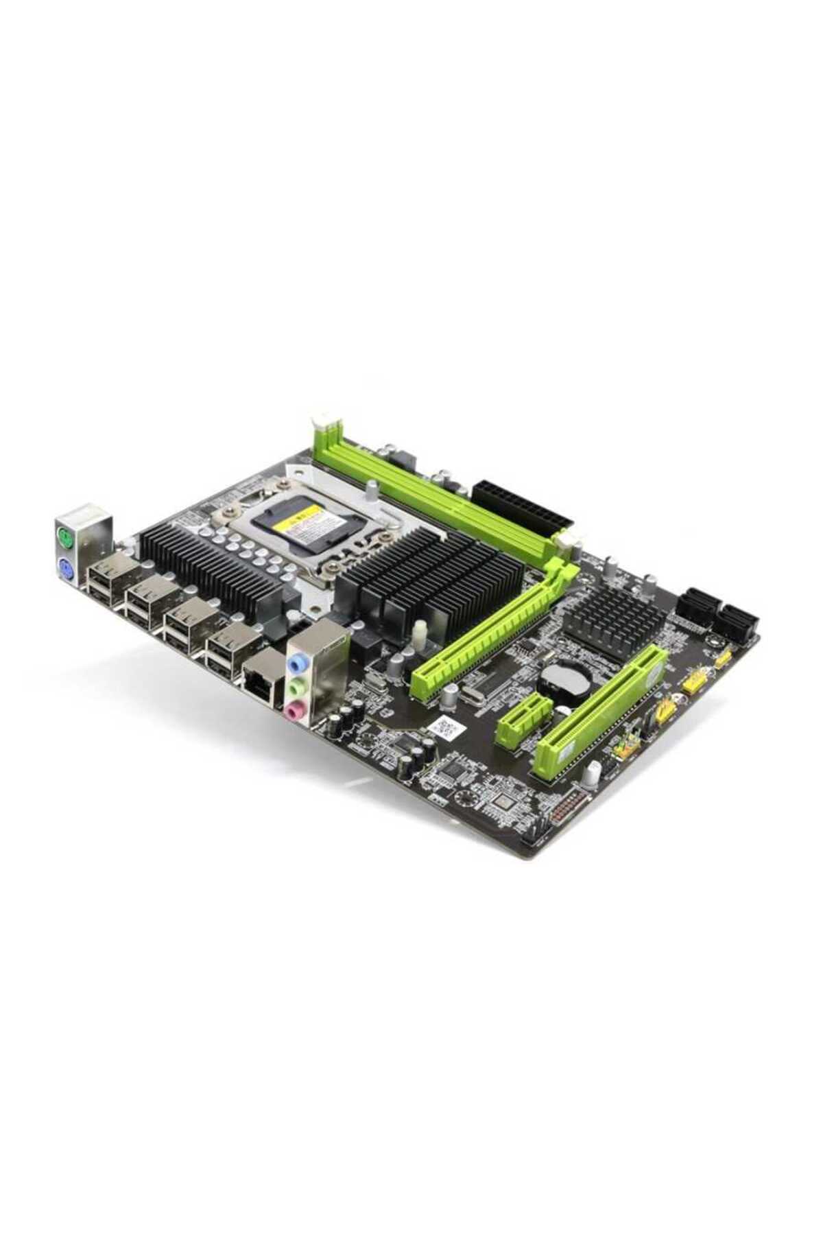TURBOX TZX-X58 Pro Sata Ddr3 1600MHz Usb 2.0 Ses G.Lan 1366P 1.Gen