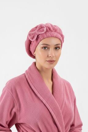 Ender Home CottonVerse Saç Kurulama Bonesi – %100 Pamuk , Fiyonklu