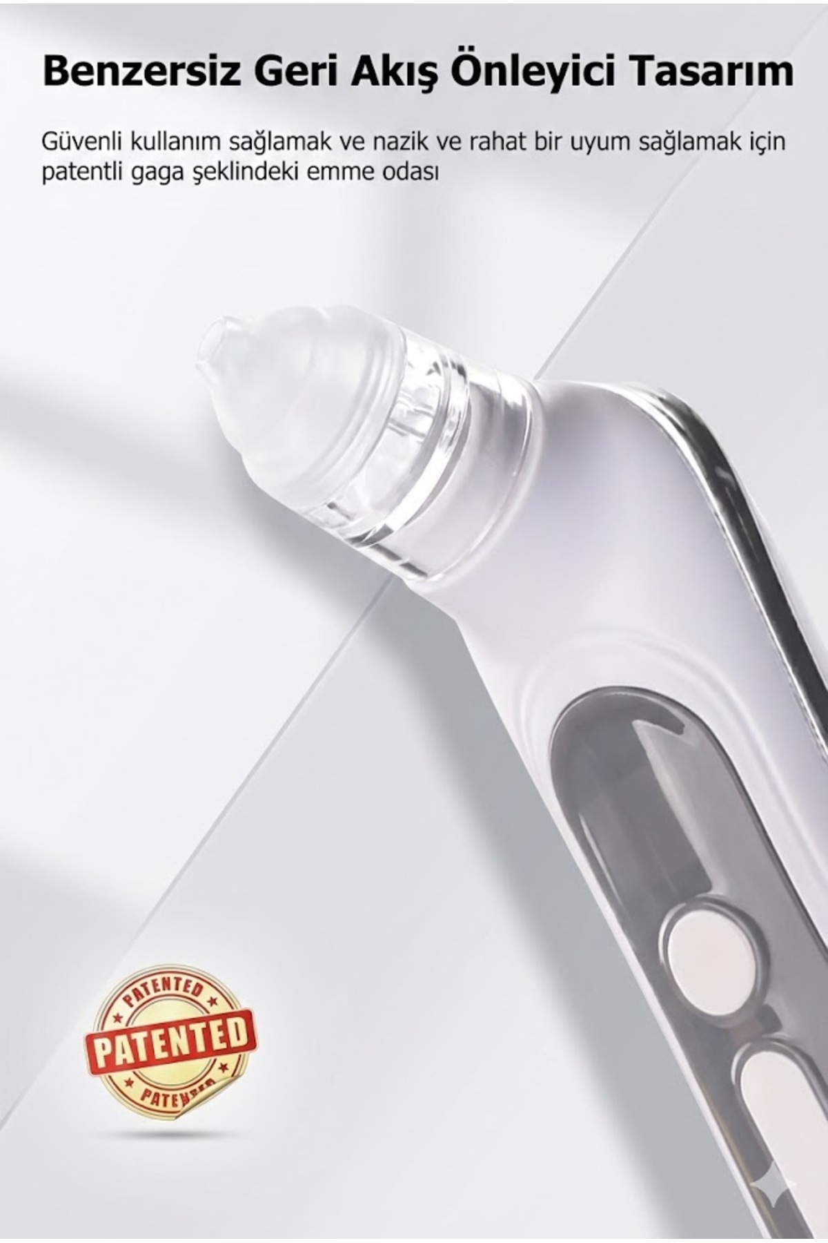 Babyhope H-031 - 5 Kademeli Elektrikli Bebek & Çocuk Burun Aspiratörü | 0-12 Yaş Uyumlu Temizleme Cihazı fotoğrafı 5 (önizleme)