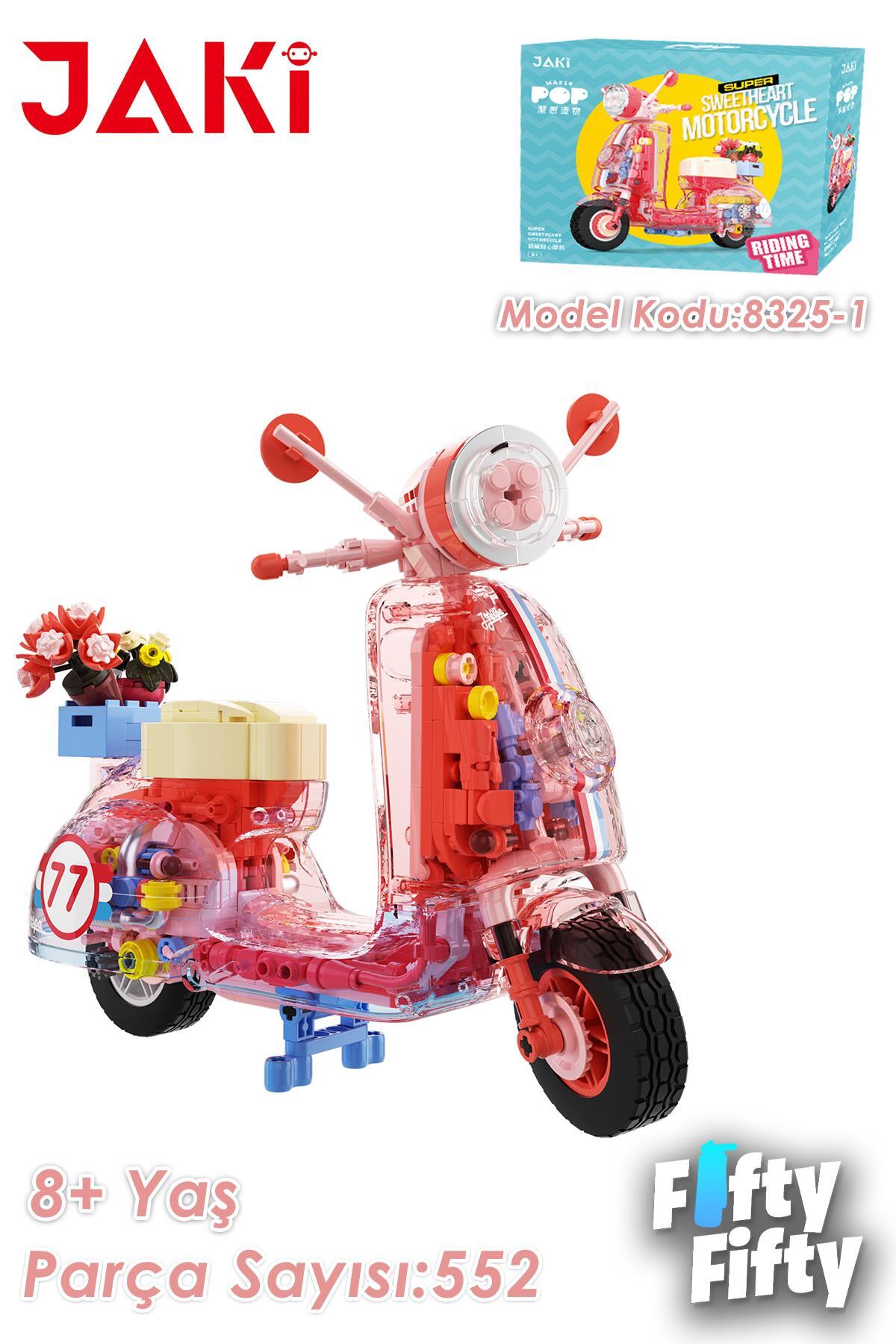 BTS JK Gysa Vagonlife Jaki Maker Pop Süper Havalı Motosiklet -JK8325-1 (552