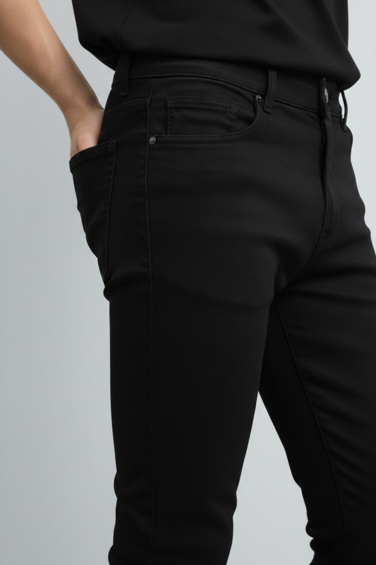 inpool Erkek, Slim-fit, Dar Kesim, Gabardin Pantolon görsel 4
