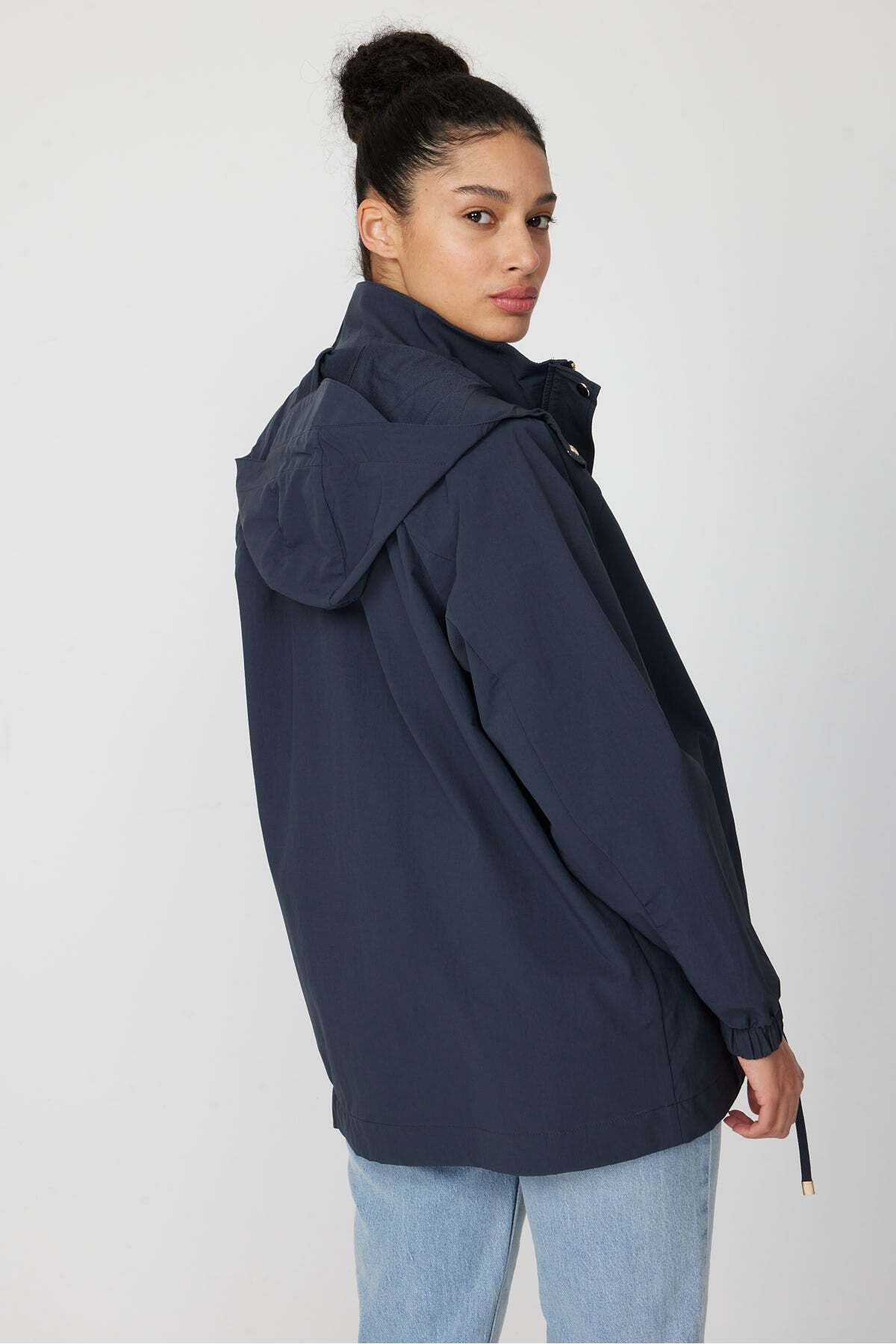 PAULMARK  Kadın Kapüşonlu Mevsimlik Mont - Görsel 3