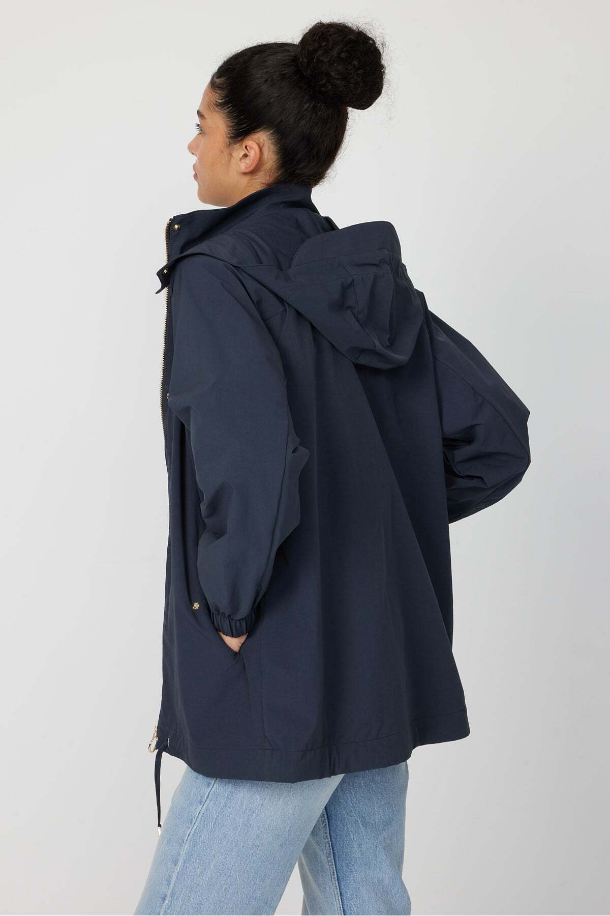 PAULMARK  Kadın Kapüşonlu Mevsimlik Mont - Görsel 5