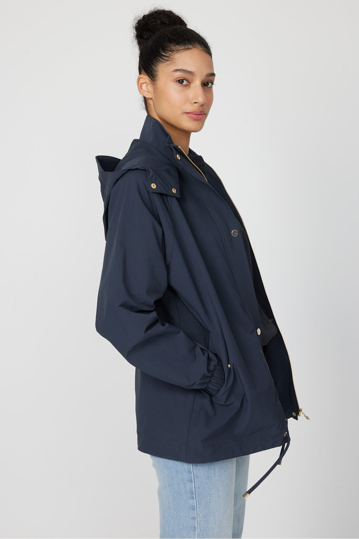 PAULMARK  Kadın Kapüşonlu Mevsimlik Mont - Görsel 4