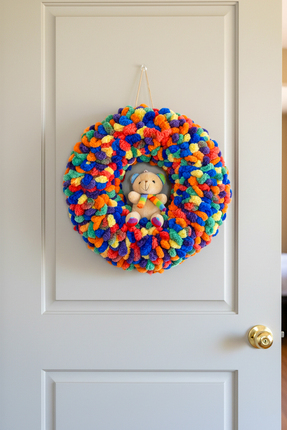 Bonila Handmade Ayıcık Figürlü El Yapımı Bulut Kapı Süsü - Bebek & Çocuk Odas...