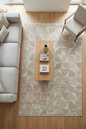 dekozer Florance Modern Salon Halısı | Geniş Ölçü, Pet Dostu, Yumuşak Dokulu,...