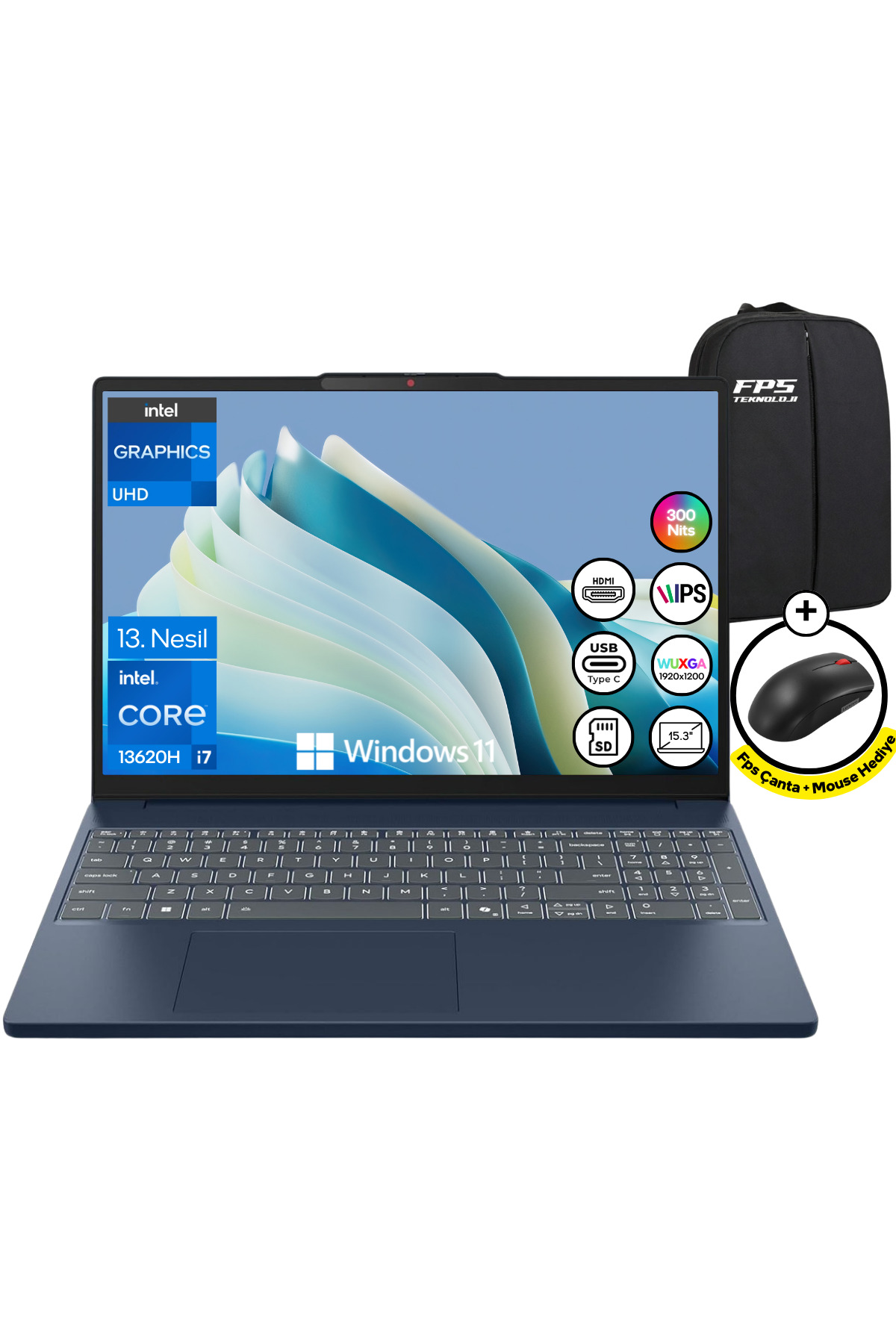 LENOVO Ideapad Slim 3 İ7-13620H 8GB RAM 512GB SSD 15.3