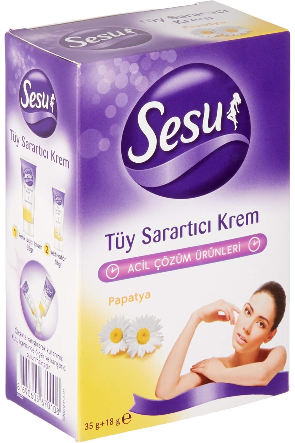 BRF TrendySell Sesu Tüy Sarartıcı Krem 18/35 12Lishr 2D, 43 Gr — 697a97b430998382b5a2ef94-1190575PI