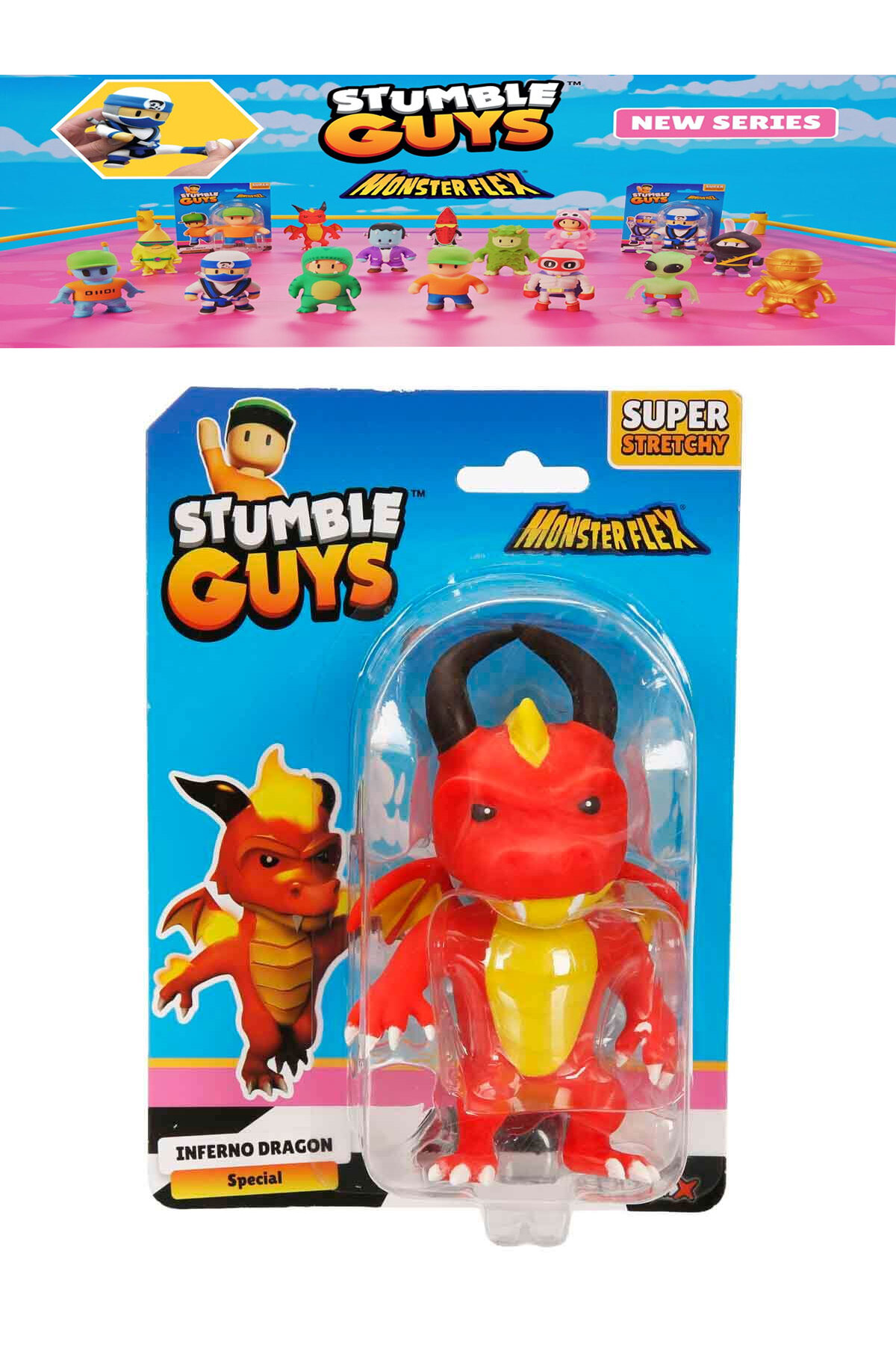hediyecik Stumble Guys Stretch Flexible Stretching Figure New