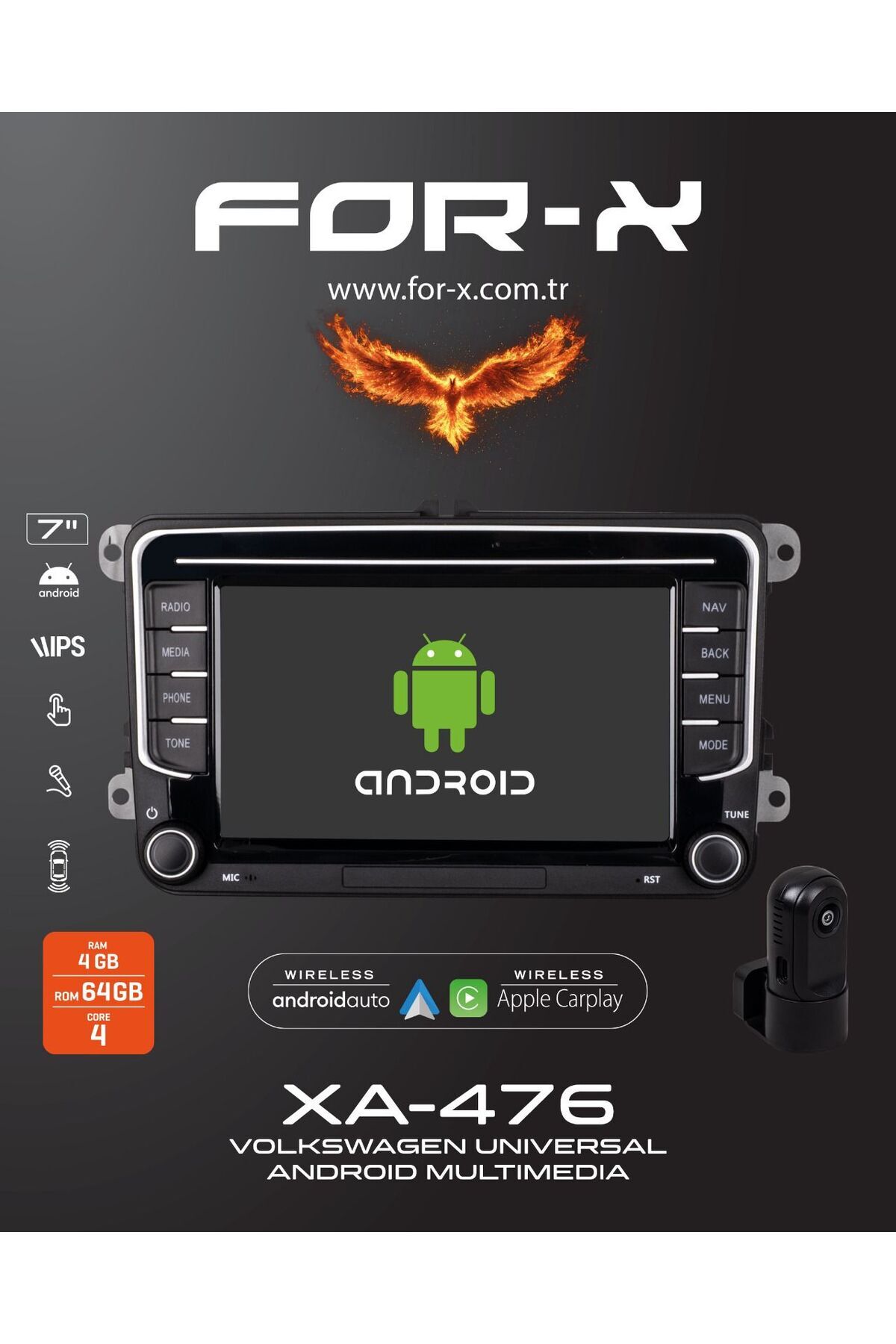 MICHAEL RABIN 輸入盤CD 6枚組 For-X XA-476 VOLKSWAGEN Android Multimedya 7