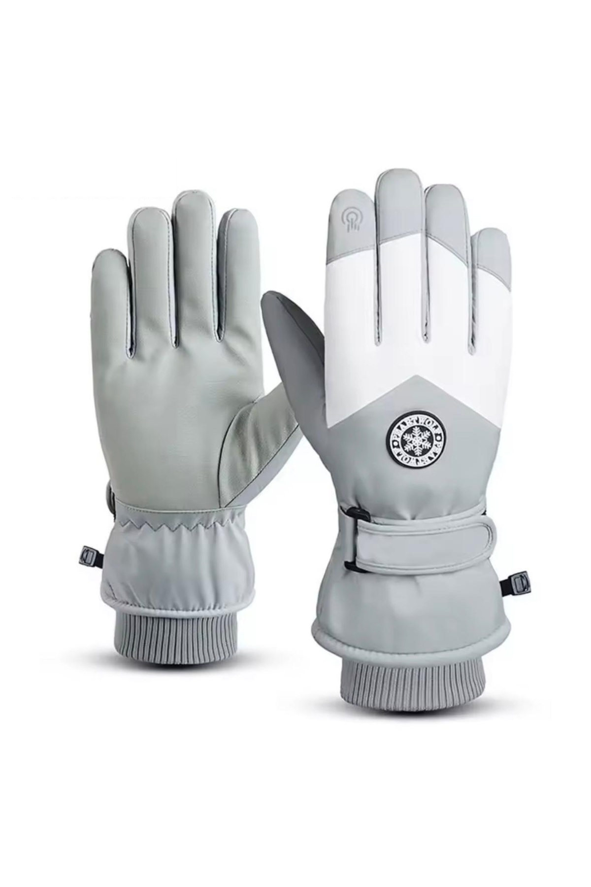 Water and Windproof, Touch Screen Compatible Adult Snow Ski Gloves