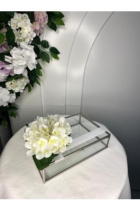 Derya Organizasyon Şık Cam Söz – Nişan Hediyelik Kutusu | Çikolata Kutusu & T...