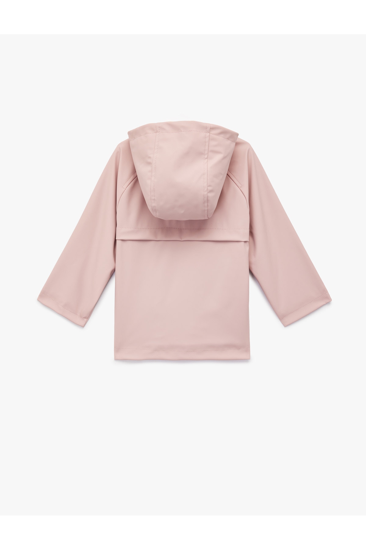 Koton Uzun Kollu Cepli Kapşonlu Mevsimlik Mont fotoğrafı 4 (önizleme)