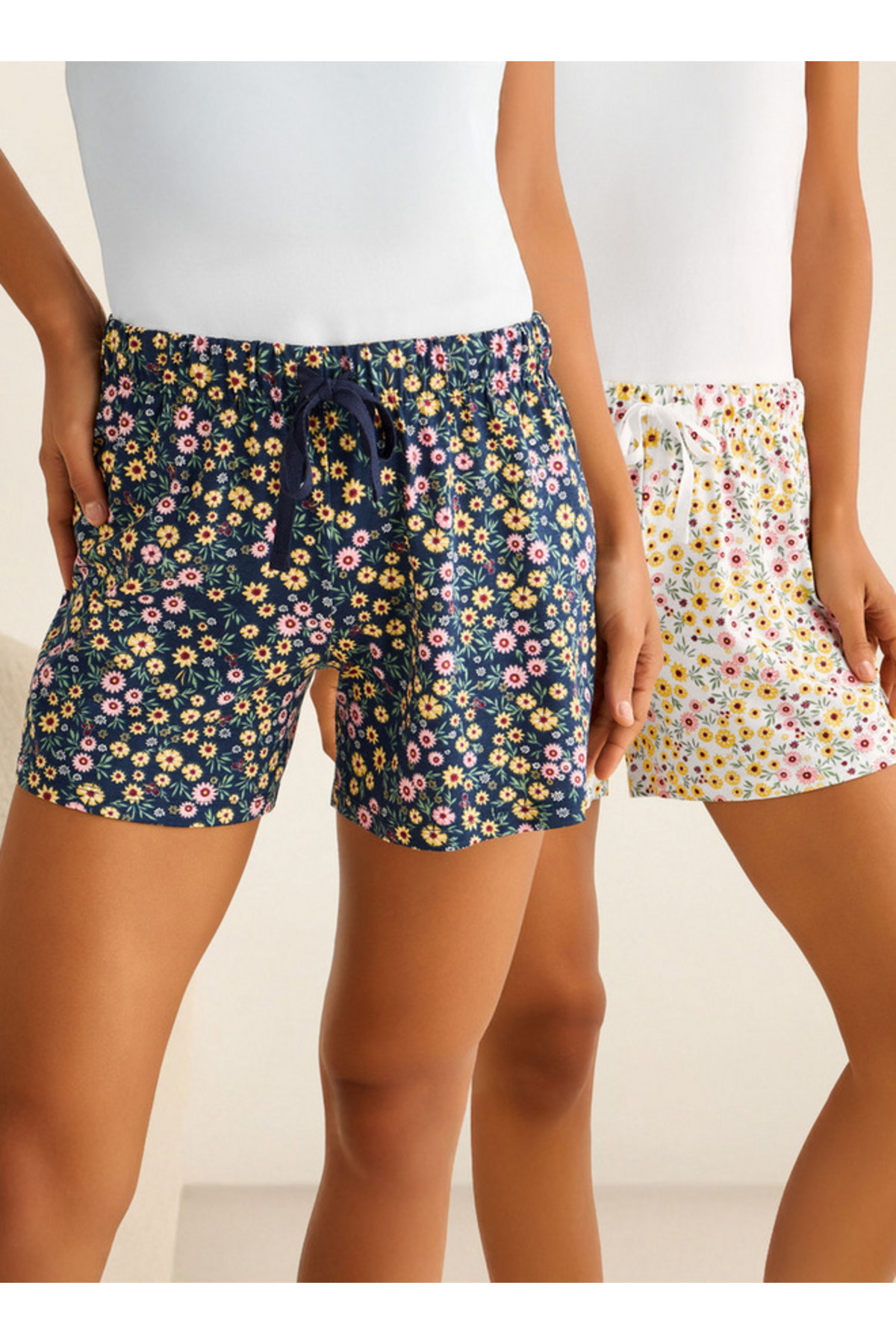 Splash FAV Set of 2 - Drawstring Waist Shorts