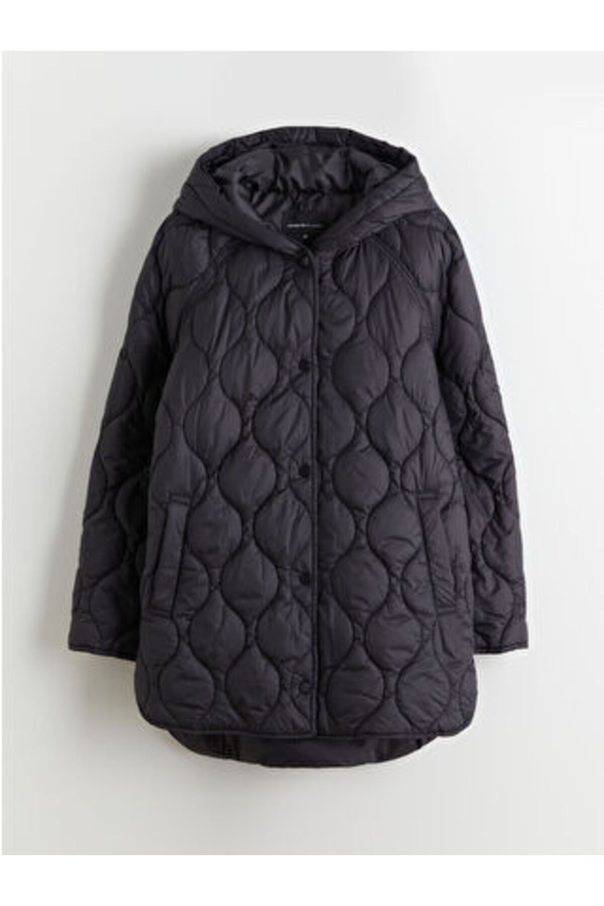 LC Waikiki  LCWAIKIKI ClassicBej Kapüşonlu Kapitone Kadın Şişme Mont - Görsel 3