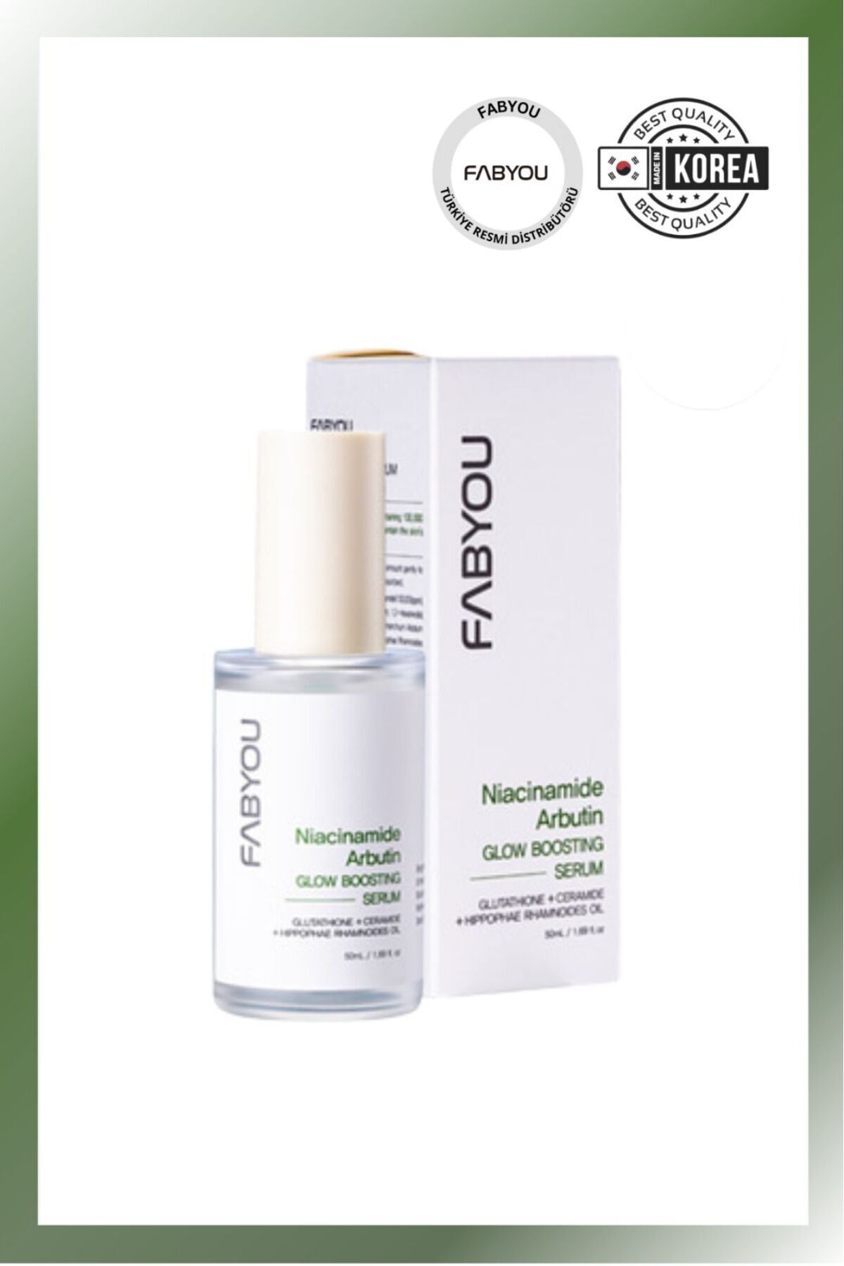 Niasinamid ve Arbutin İçeren Cilt Tonu Eşitleyici&Aydınlatıcı Yüz Serumu 50 ml — 20006 — تصویر 2 از 2