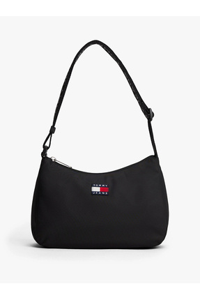 Tommy Hilfiger TJW Essential Günlük Omuz Kadın Siyah Omuz Çantası AW0AW17888BDS