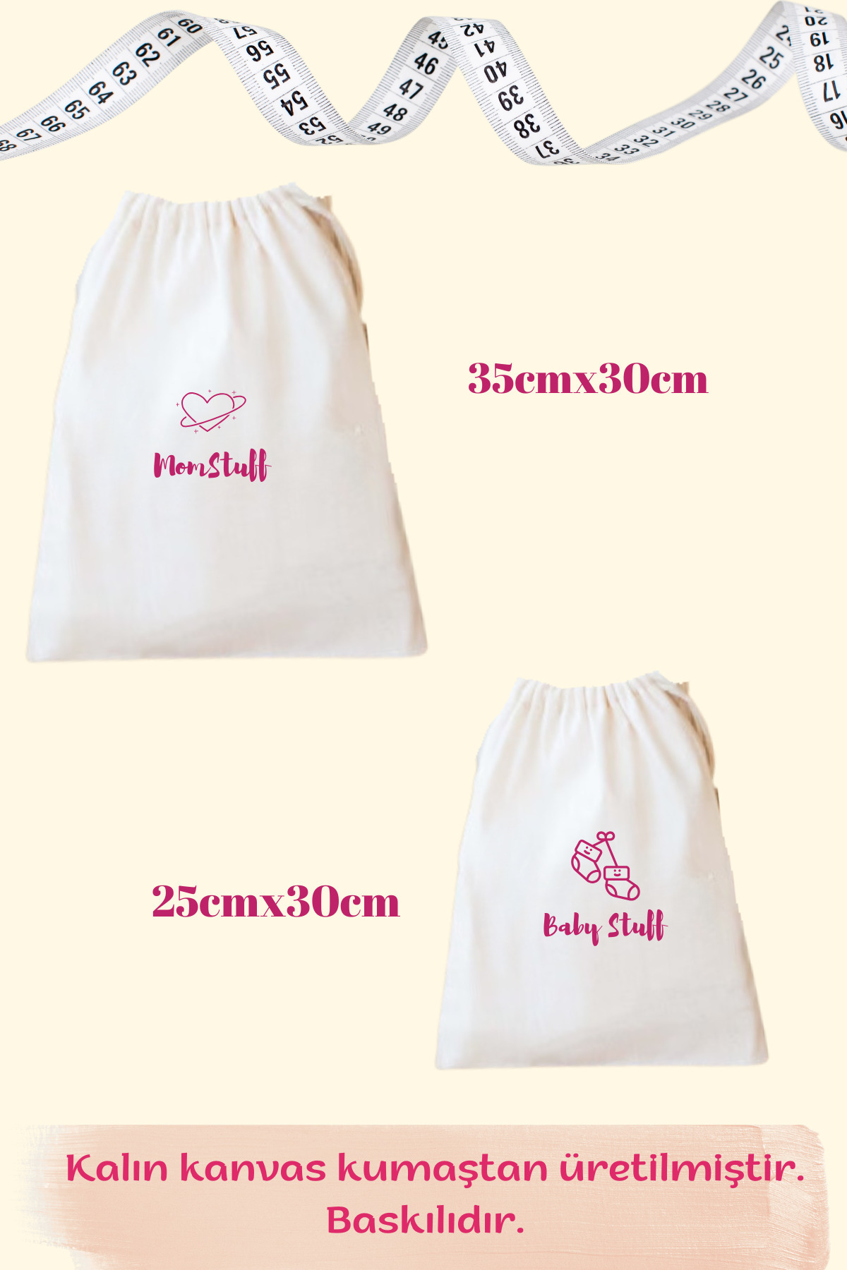 Mama Yoyo Baby Kids 4lü Anne Bebek Doğum Hastane Düzenleme Bavul Çantası Hastane Çıkışı Hurç Seti Stuff PEMBE fotoğrafı 3 (önizleme)