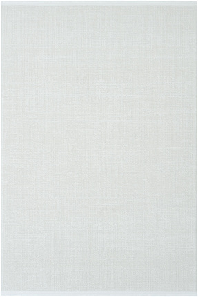 Cool Halı Arezzo Beyaz Modern Düz Renk Yumuşak Parlak Akrilik Dokuma Yatak Od...