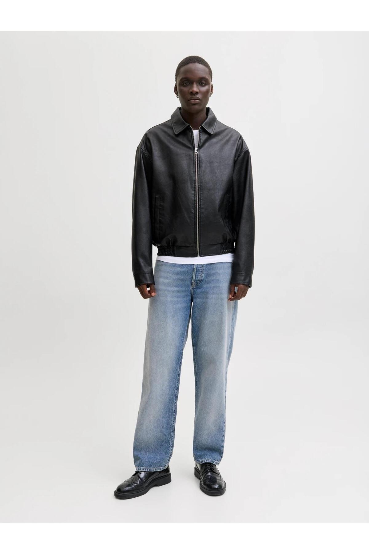 کاپشن مردانه راسته آستین بلند | جک اند جونز Jack & Jones TYC3D63E17E33AA897EC9F500 - تصویر 3
