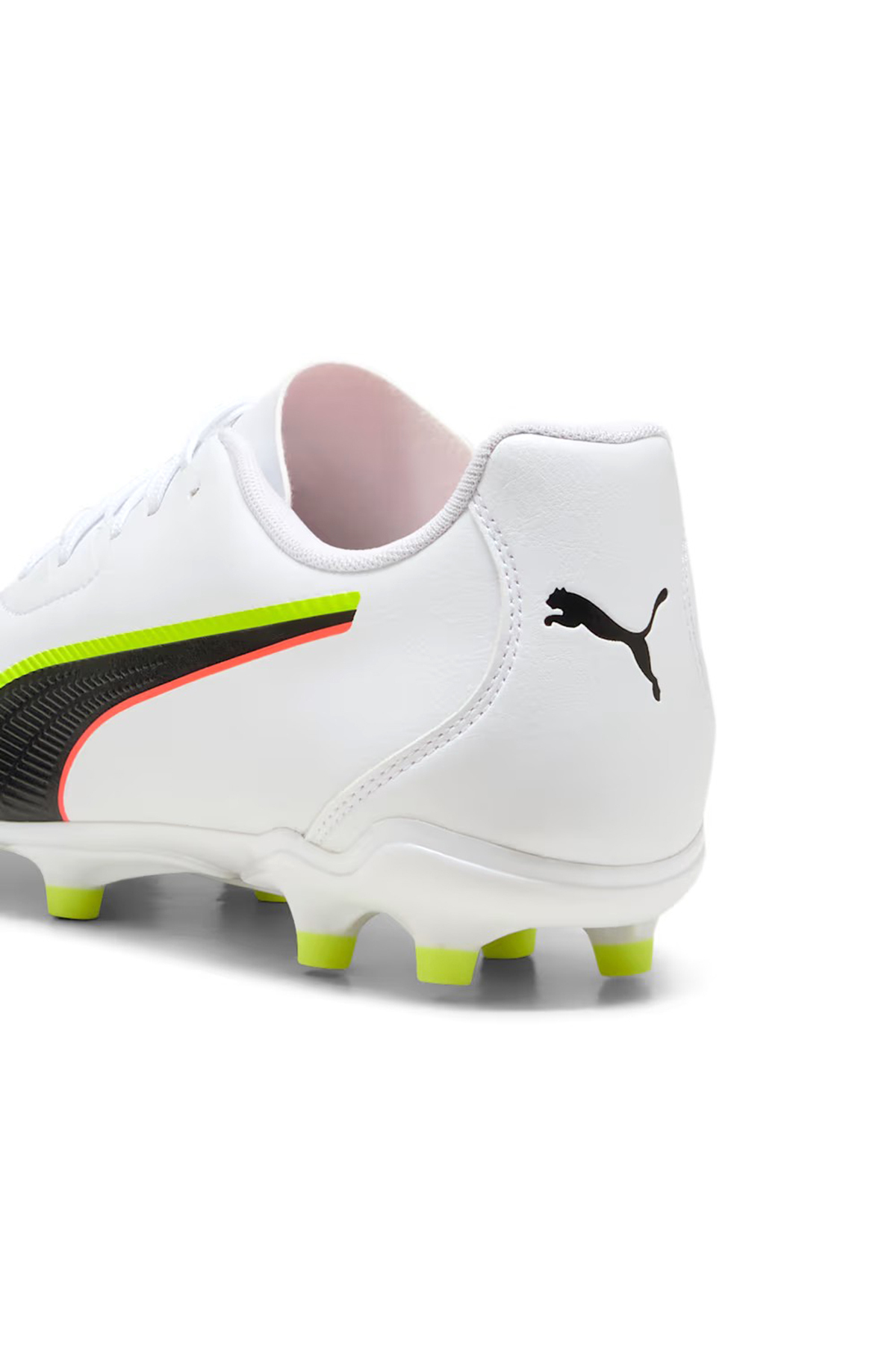 Puma King 20 Play Fg/Ag Erkek Beyaz Futbol Krampon 10873201 görsel 5