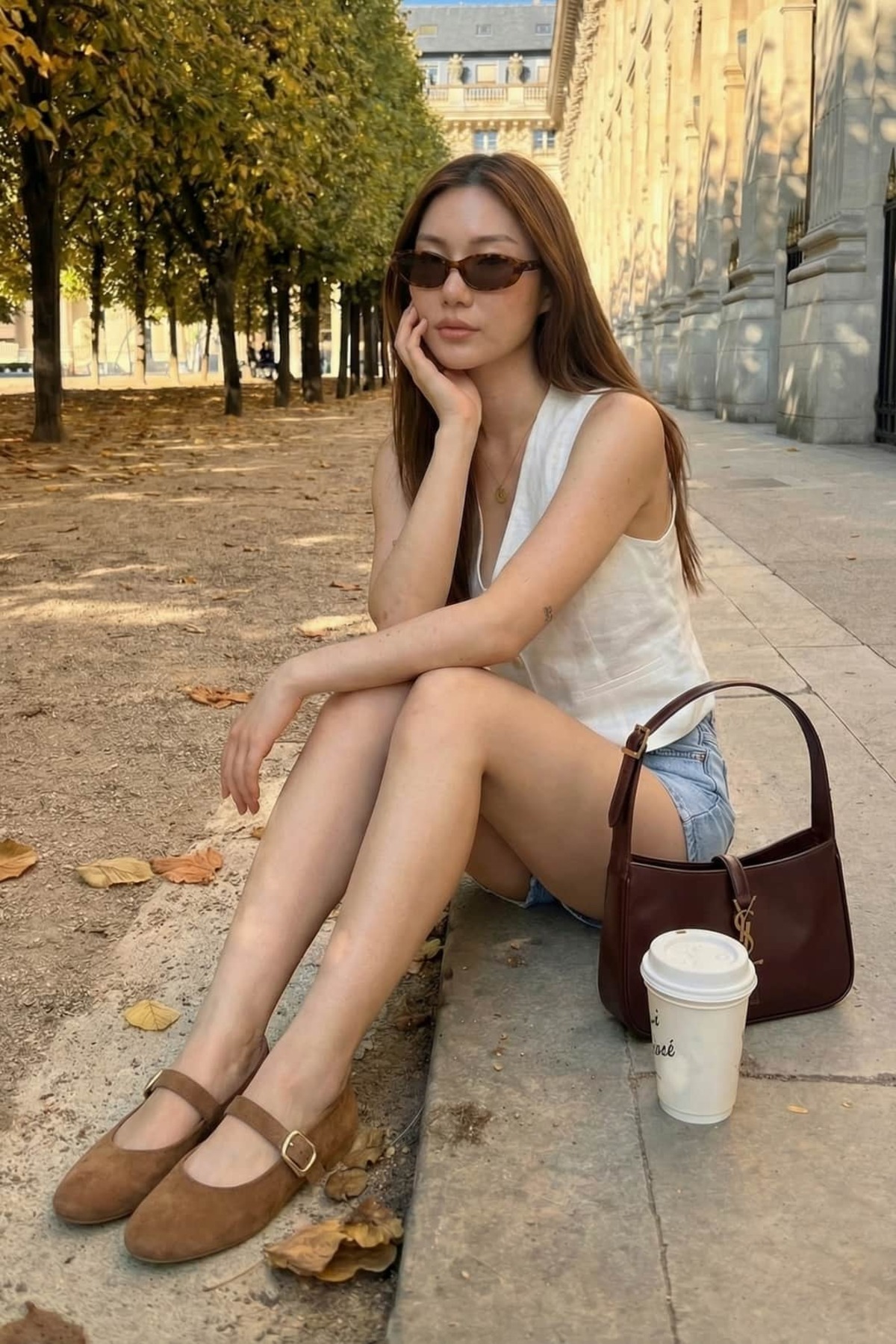 NAVİSHOES Taba Kadın Tokalı Lastikli Kolay Giyilen Yazlık Süet Çeyiz Bohça Babet B71SNAV görsel 5