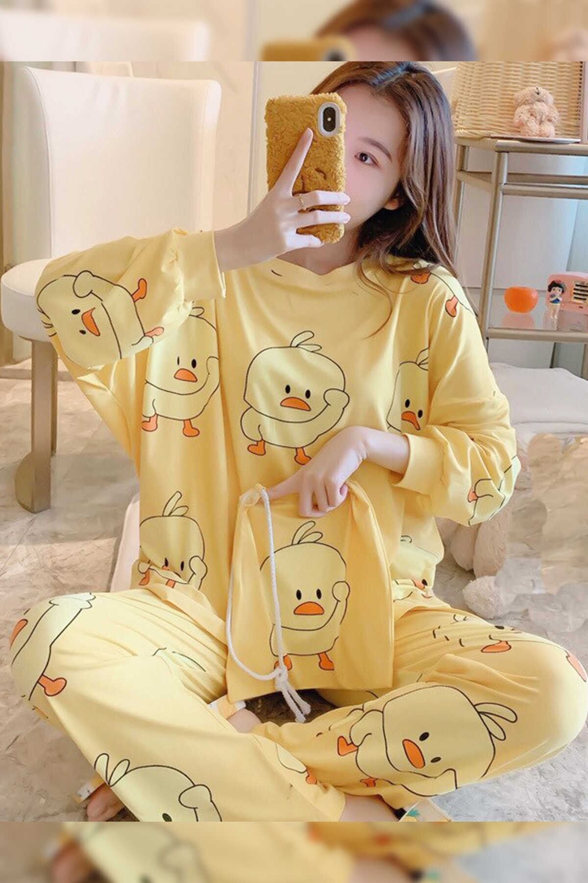 kuzey homewear New Chick Süpersoft Pijama Takımı görsel 3