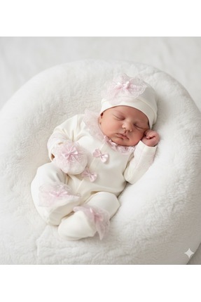 MİNİKİNCİBABY GÜPÜR DETAYLI TULUM