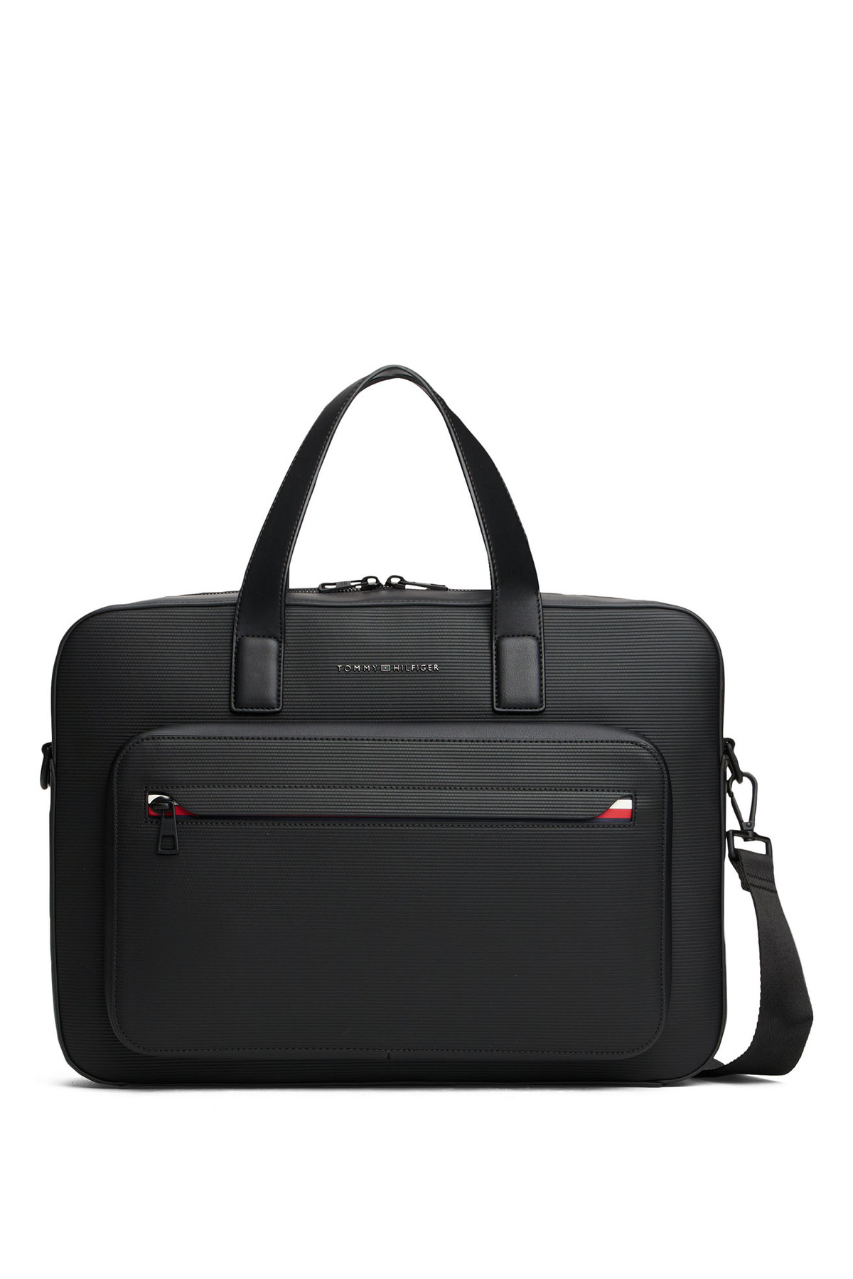 تامی هیلفیگر کیف لپ‌تاپ مردانه مشکی، کیف کامپیوتر TH CORP