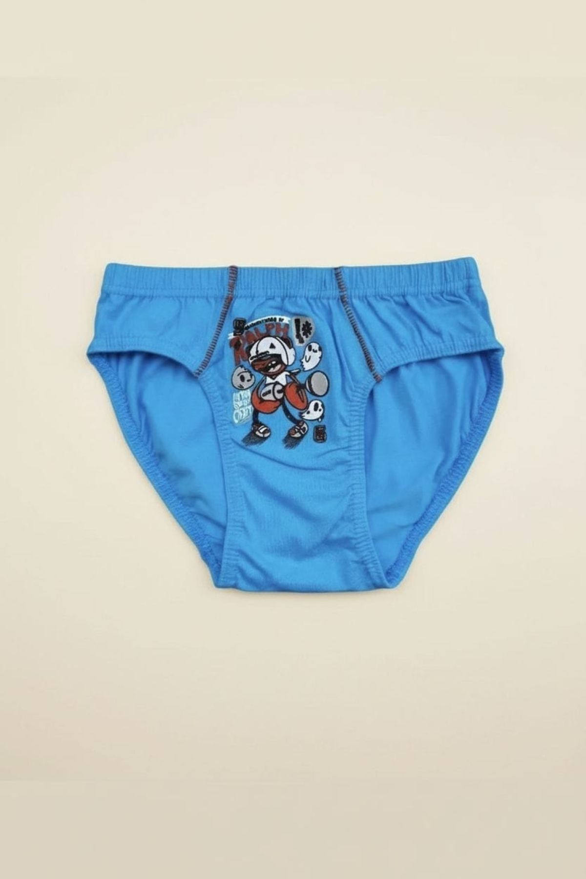 Tutku 5'li Erkek Bebek Külot Seti - %100 Pamuklu Karma Baskılı ve Renkli Bebek İç Çamaşırı fotoğrafı 3 (önizleme)