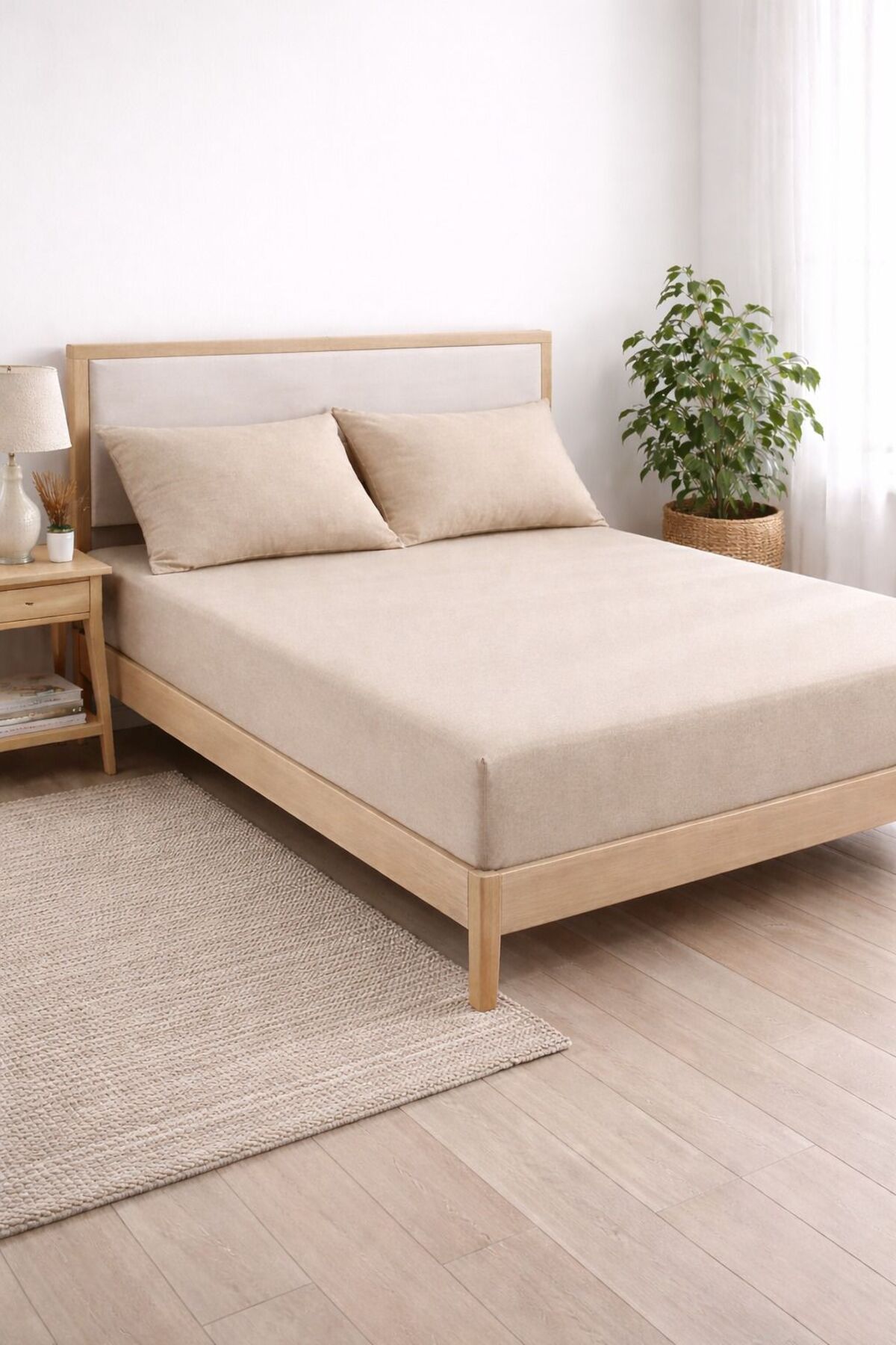 CARYUM Jednobojno Sa deznom Čaršav sa lastišem