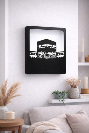 printanomi Kabe Temalı Dekoratif Led Aydınlatmalı Tablo