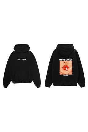 ELFERA HAPPINESS BASKILI UNİSEX SWEAT-SHIRT