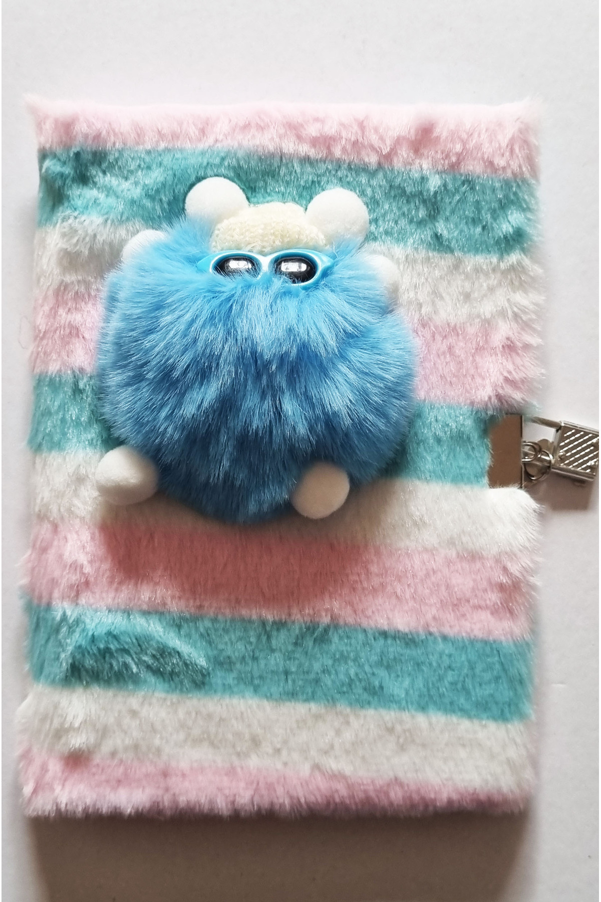 Modellino Lockable Memory Book 3D Figured Plush Daily Memory Notepad ...