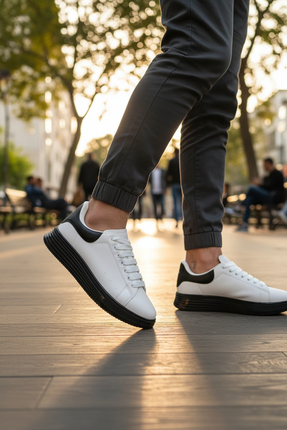 enoch Ortopedik Şeffaf Tabanlı Sportif Ayakkabı